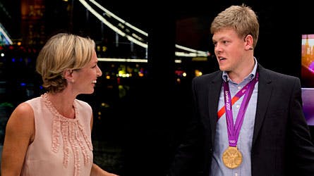 Lasse Norman i studiet hos Natasja Crone i London