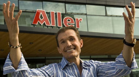 Ole Henriksen var meget begejstret over Aller Medias nye domicil, som BILLED-BLADET er den del af