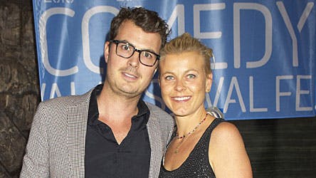 Pelle Hvenegaard og Caroline Gullacksen