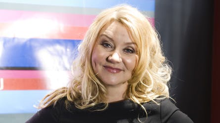 Pernille Aalund er glad for, at hun overvandt sig selv og fandt sammen med Søren, selvom han kun er 30 år og hun 47.