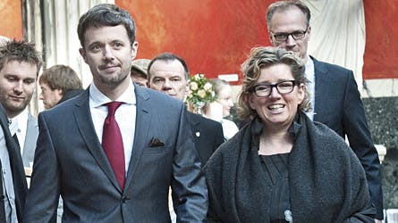 Kronprins Frederik og Charlotte Sahl-Madsen