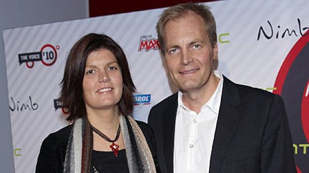 Politikeren Peter Skaarup tog sin en friaften med konen Therese.
