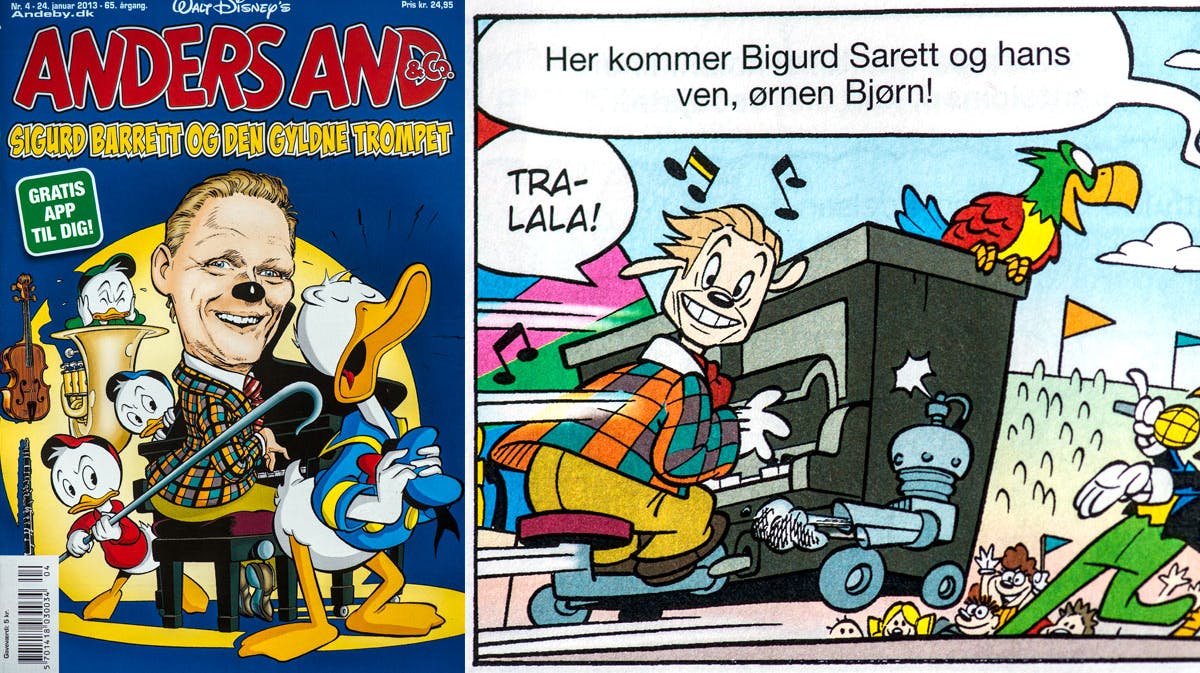 Sigurd Barrett i Anders And