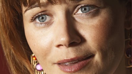 Sofie Lassen-Kahlke nyder stilheden, når hun kommer hjem fra en travl arbejdsdag.