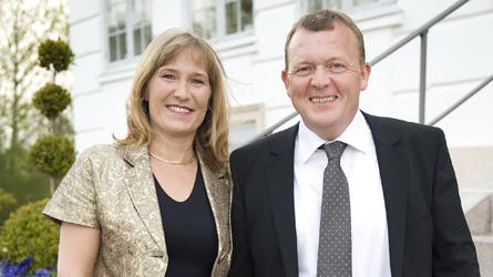 Sólrun og Lars Løkke Rasmussen lægger vægt på at holde ferierne sammen med deres børn. Men parret tager også alene af sted for at pleje deres forhold.