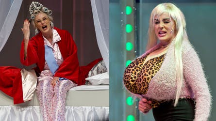 Susanne Breuning som dronning Margrethe og Linse Kessler.