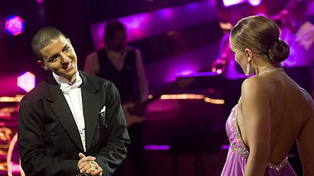 Basim og Claudia Rex i "Vild med dans".