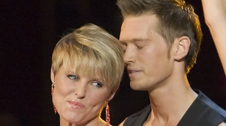 Line Baun Danielsen og dansepartneren Morten Kjeldgaard er ude af Vild med dans.