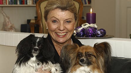 Anne Laxholm holder meget af julen, som hun tilbringer med sin mand Hans Henrik, datteren Lisamaria og hundene Buffy og Brownie.