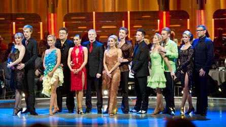 Deltagerne skal danse to danse hver og det kan gøre meget ved pointstillingen