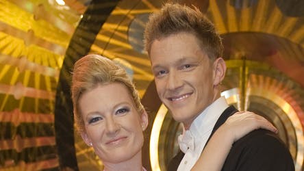 Anne-Grethe Bjarup Riis er vild med sin dansepartner Michael Olesen, der er blevet hendes drengeven.