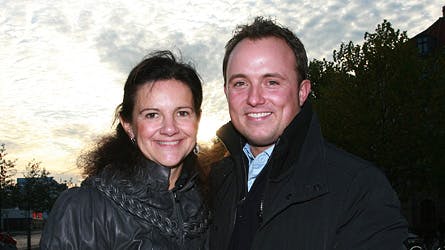 Anne-Mette Rasmussen og Thomas Evers Poulsen er helt klar til lørdagens store TV-optræden på spansk TV.