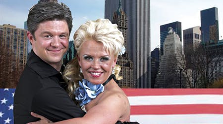 Soffie og Jesper Dalsgaard starter med at indtage New York, men planen er at rejse videre ud i verden.