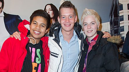 Cutfathers tre unge solister: Babou, Rasmus og Sarah. Rasmus blev den første af de tre til at forlade showet, da Pernille Rosendahl sendte ham ud i fredags.