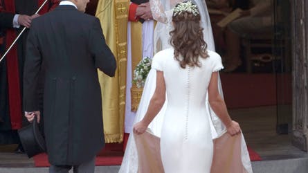 Pippa Middleton i den situation, der bliver ved med at kalde på alverdens kreativitet.