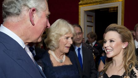 Prins Charles, Camilla og Kylie Minogue