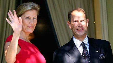 Det bliver Sophie og Edward fra det britiske kongehus. der skal fejre bryllup med de øvrige kongehuse i Luxembourg.