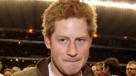 Prins Harry drømmer om at sidde i en Formel 1-bil.