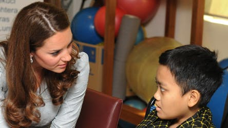 Hertuginde Catherine og prins William
