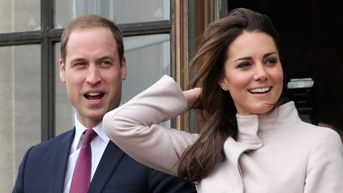 Prins William og hertuginde Catherine