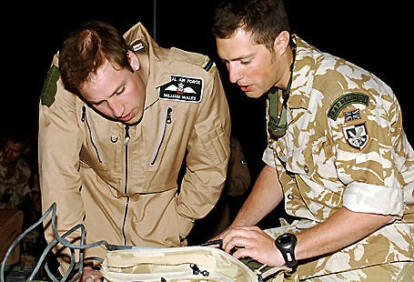 Prins William er netop tilbagevendt efter en 24-timer lang hemmelig mission i Afghanistan.