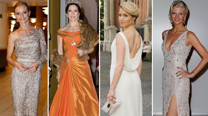 Grand let at blive såret tilbede Kongelige og kendte er vilde med kjoler fra Jesper Høvring | BILLED-BLADET