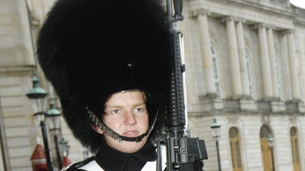 Vagt på Amalienborg