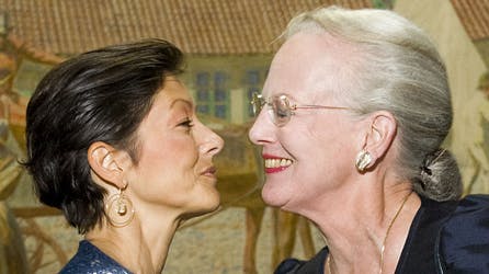 Grevinde Alexandra og dronning Margrethe