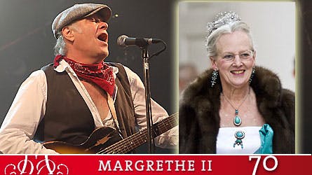 - Jeg kan sgu godt li' damen, udtaler Kim Larsen om Danmarks snart 70-årige regent.