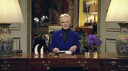 Dronning Margrethe holder nytårstale.
