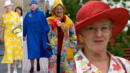Danmarks farverige dronning
