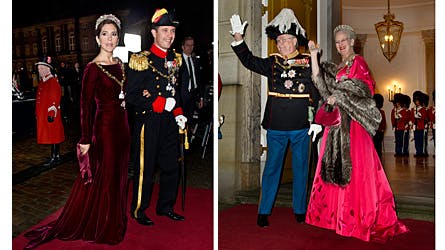 Regent- og kronprinsparret så bragende godt ud ved dette års nytårstaffel.