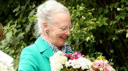 Et udvalg af dronningens blomster.