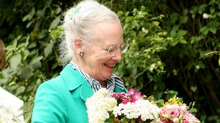 Et udvalg af dronningens blomster.