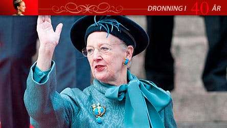Tirsdag blev dronningen fejret på Christiansborg.