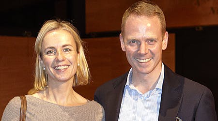 Christine Wiberg-Lyng og gemalen Erik Wiberg-Jørgensen