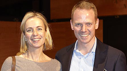 Christine Wiberg-Lyng og gemalen Erik Wiberg-Jørgensen
