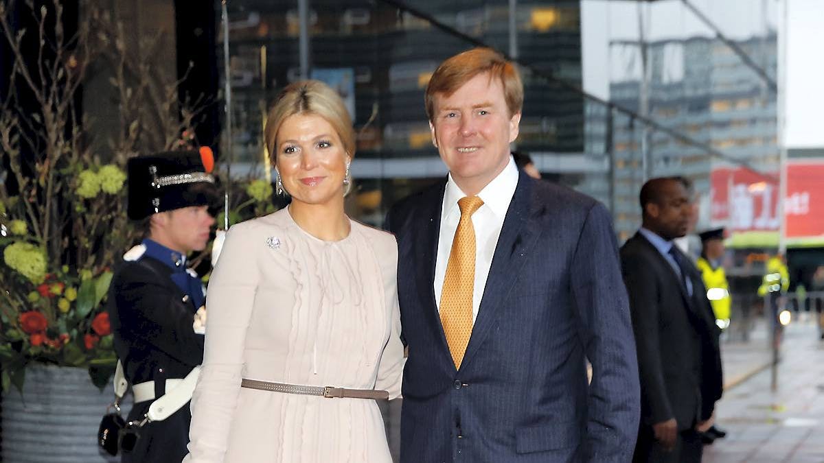 Kronprins Willem-Alexander og kronprinsesse Maxima
