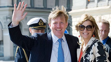 Kronprins Willem Alexander og kronprinsesse Maxima af Holand er et populært par.