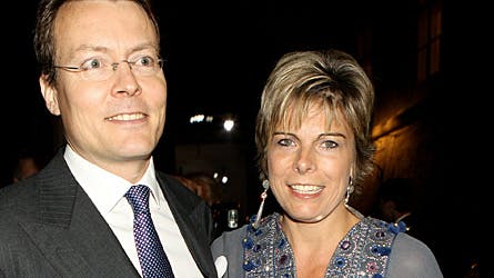 Prins Constantijn og  prinsesse Laurentien