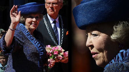 Dagen var både en glædens- og sorgens dag for Hollands dronning