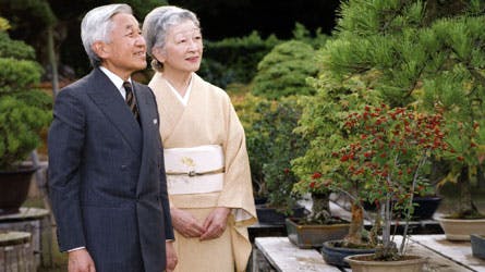 Kejser Akihito og kejserinde Michiko