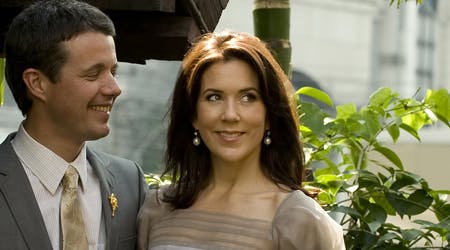 Kronprins Frederik og kronprinsesse Mary