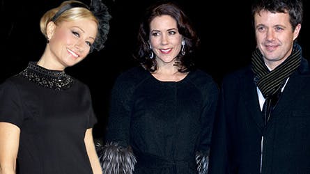 Kronprinsesse Mary og kronprins Frederik og Maria Montell