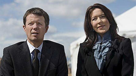 Kronprins Frederik og kronprinsesse Mary