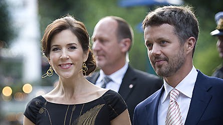 Kronprinsesse Mary og kronprins Frederik