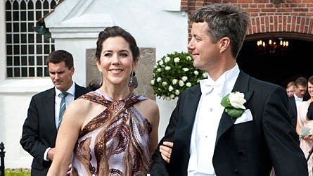 Kronprins Frederik og kronprinsesse Mary