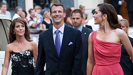 Kronprinsesse Mary, prins Joachim og prinsesse Marie