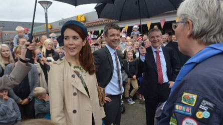 Kronprinsesse Mary og kronprins Frederik