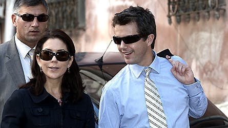 kronprinsesse Mary og kronprins Frederik